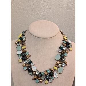 J. Crew Rare Spring Bloom Statement Necklace  -- Rare